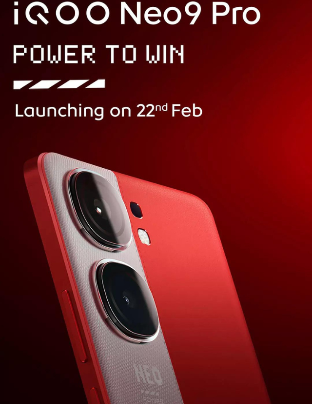 The iQOO Neo 9 Pro is all set to launch in India on February 22